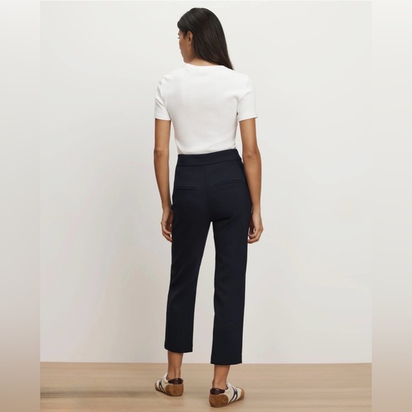 VERONICA BEARD Renzo Crest Black Button Dress Pants 12 - Picture 2 of 12